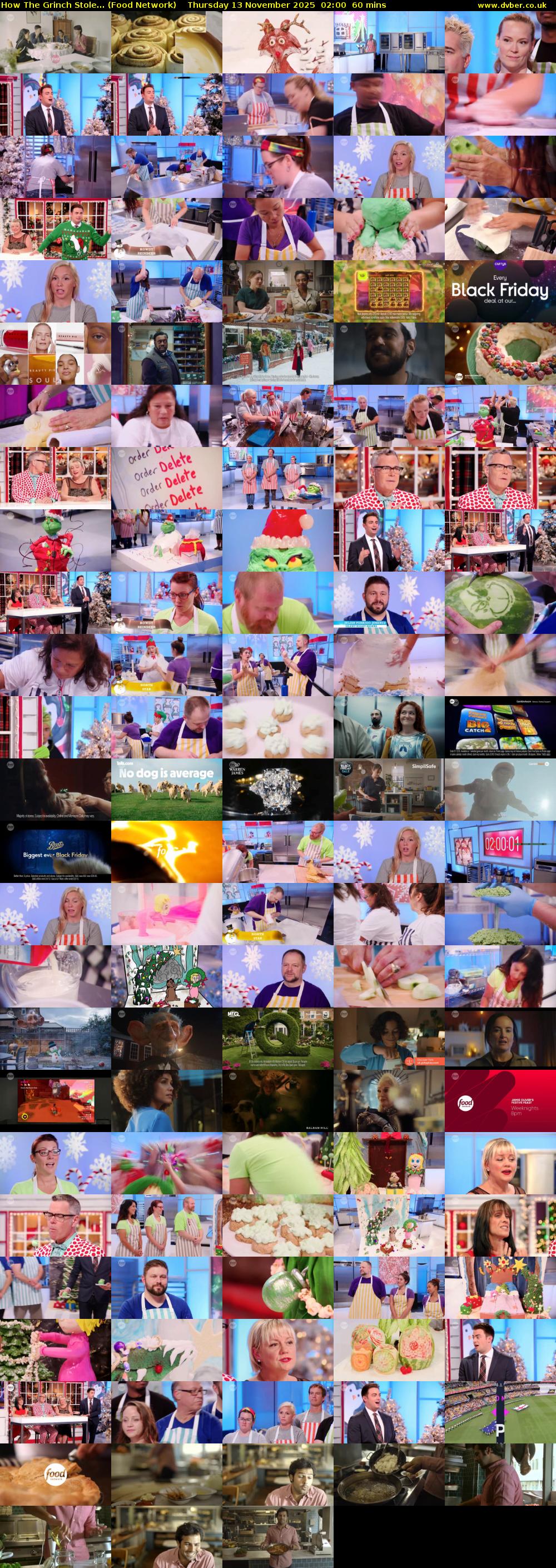 How The Grinch Stole... (Food Network) Thursday 13 November 2025 02:00 - 03:00