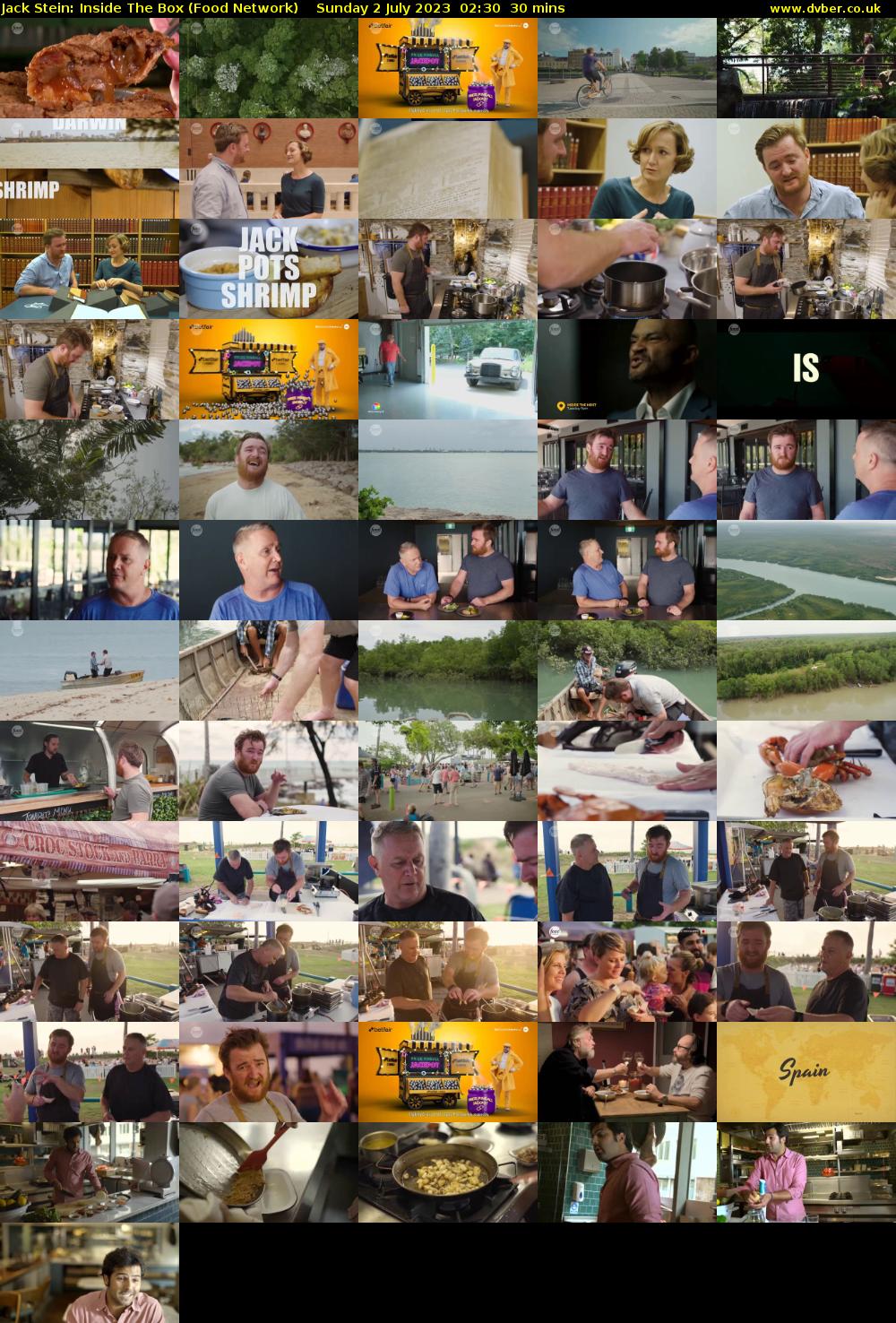 Jack Stein: Inside The Box (Food Network) Sunday 2 July 2023 02:30 - 03:00