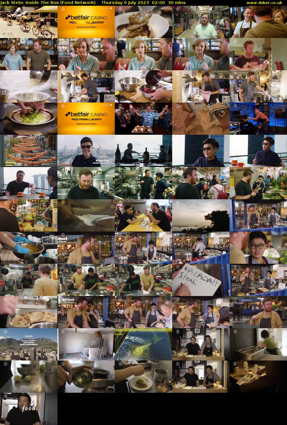 Jack Stein: Inside The Box (Food Network) Thursday 6 July 2023 02:00 - 02:30