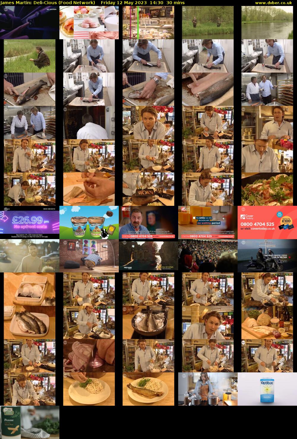 James Martin: Deli-Cious (Food Network) Friday 12 May 2023 14:30 - 15:00