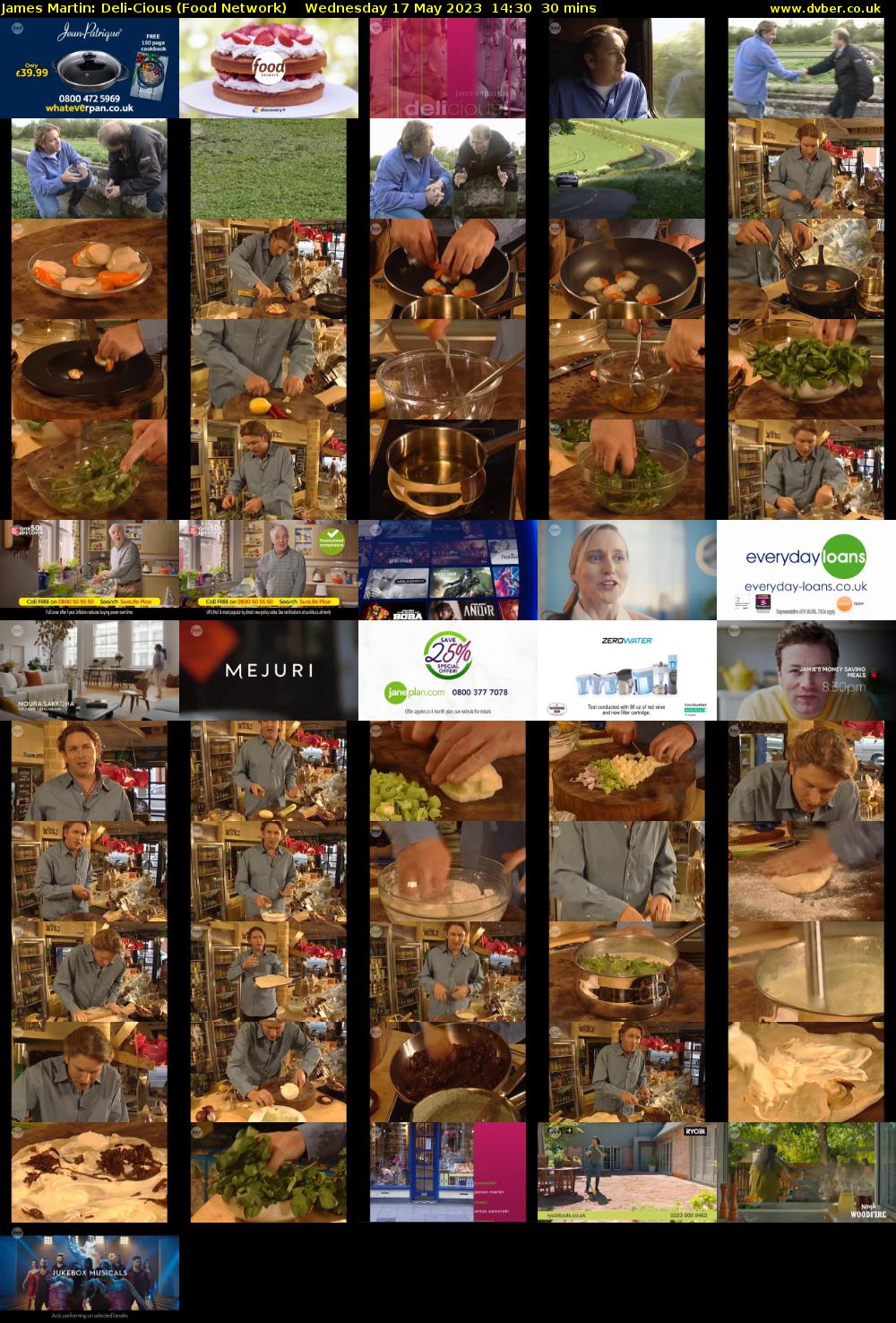 James Martin: Deli-Cious (Food Network) Wednesday 17 May 2023 14:30 - 15:00