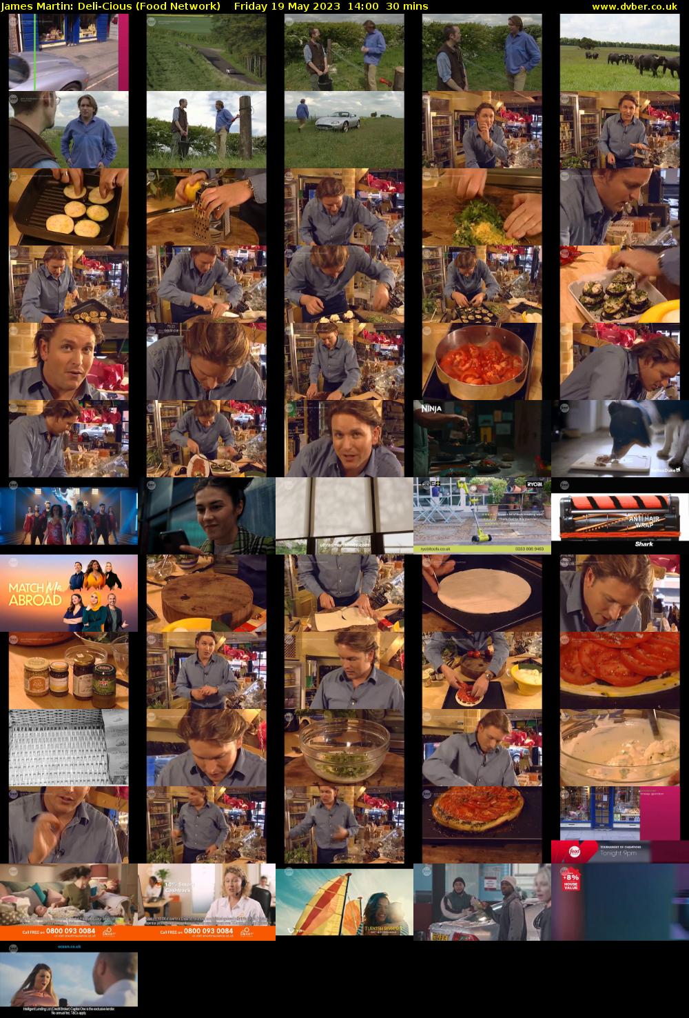 James Martin: Deli-Cious (Food Network) Friday 19 May 2023 14:00 - 14:30