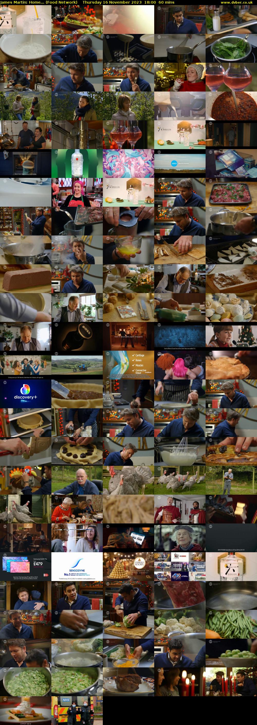 James Martin: Home... (Food Network) Thursday 16 November 2023 18:00 - 19:00