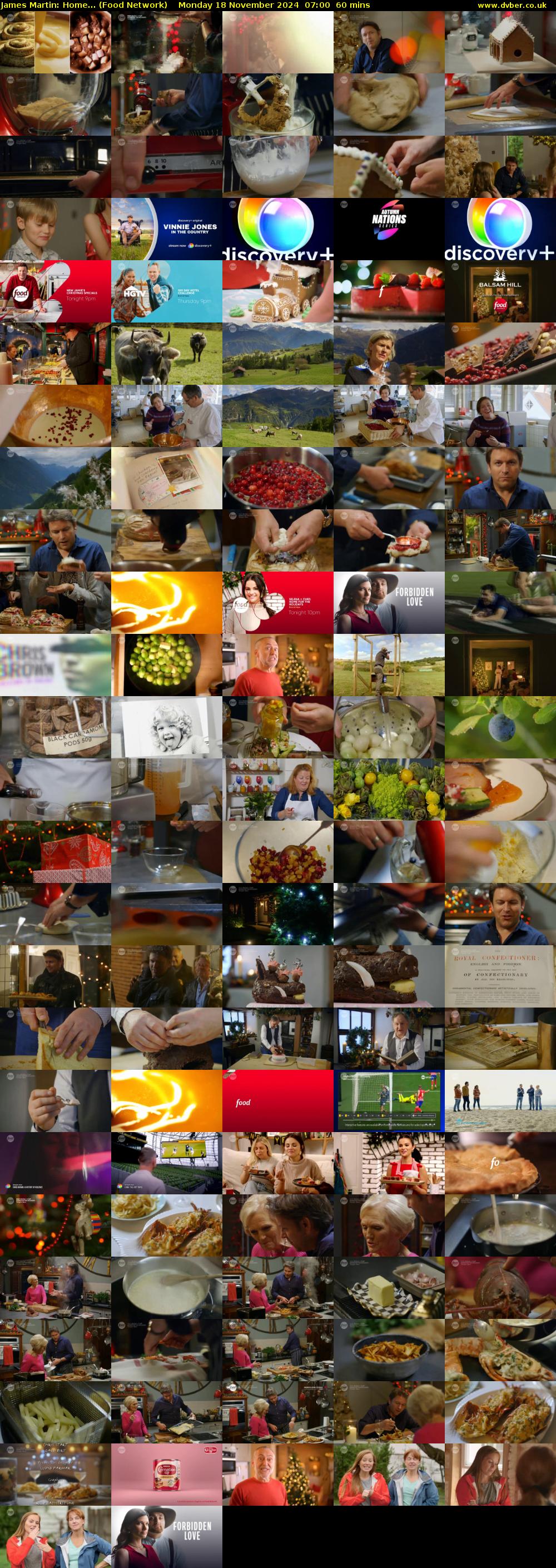 James Martin: Home... (Food Network) Monday 18 November 2024 07:00 - 08:00