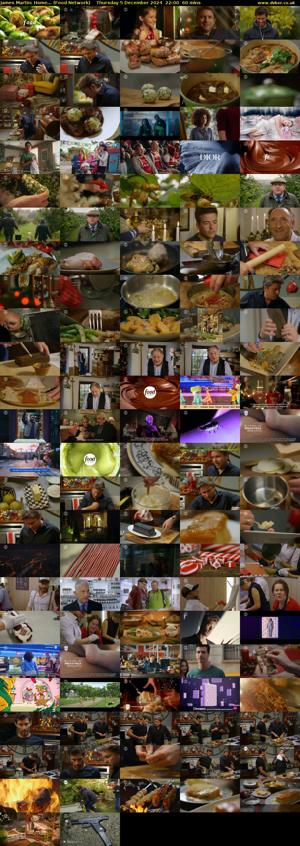 James Martin: Home... (Food Network) Thursday 5 December 2024 22:00 - 23:00