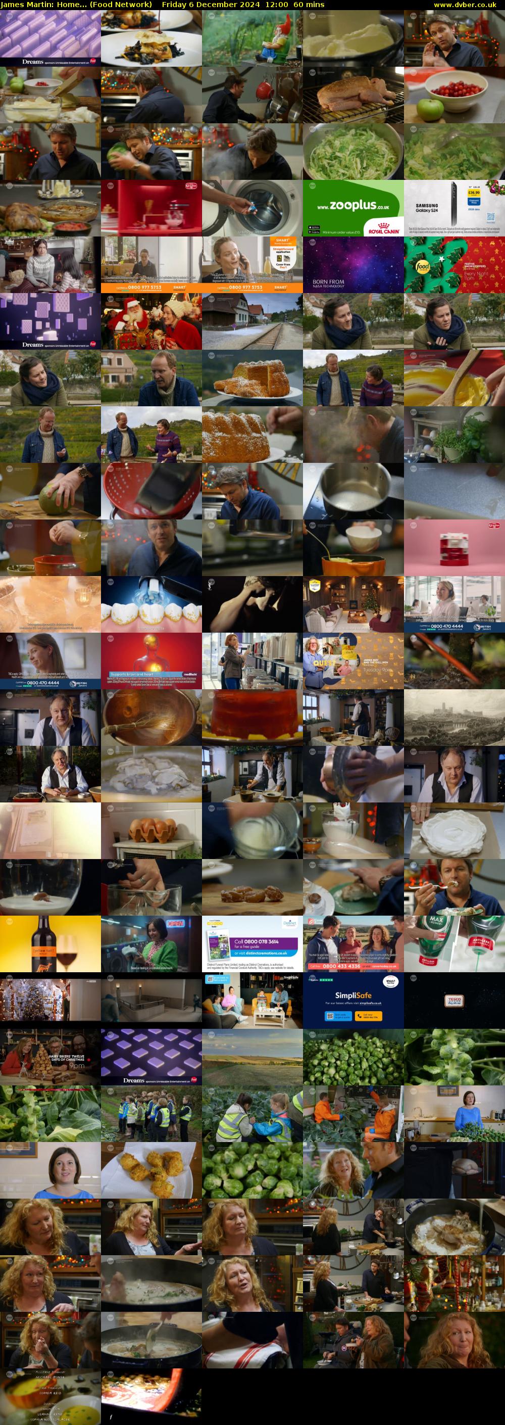 James Martin: Home... (Food Network) Friday 6 December 2024 12:00 - 13:00