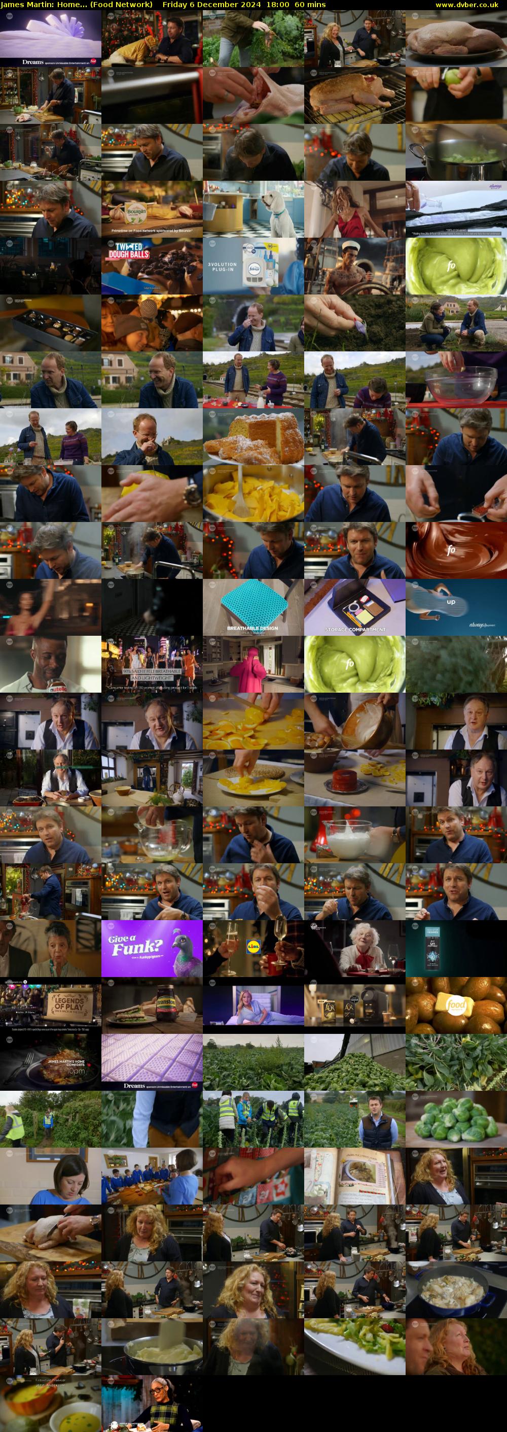 James Martin: Home... (Food Network) Friday 6 December 2024 18:00 - 19:00