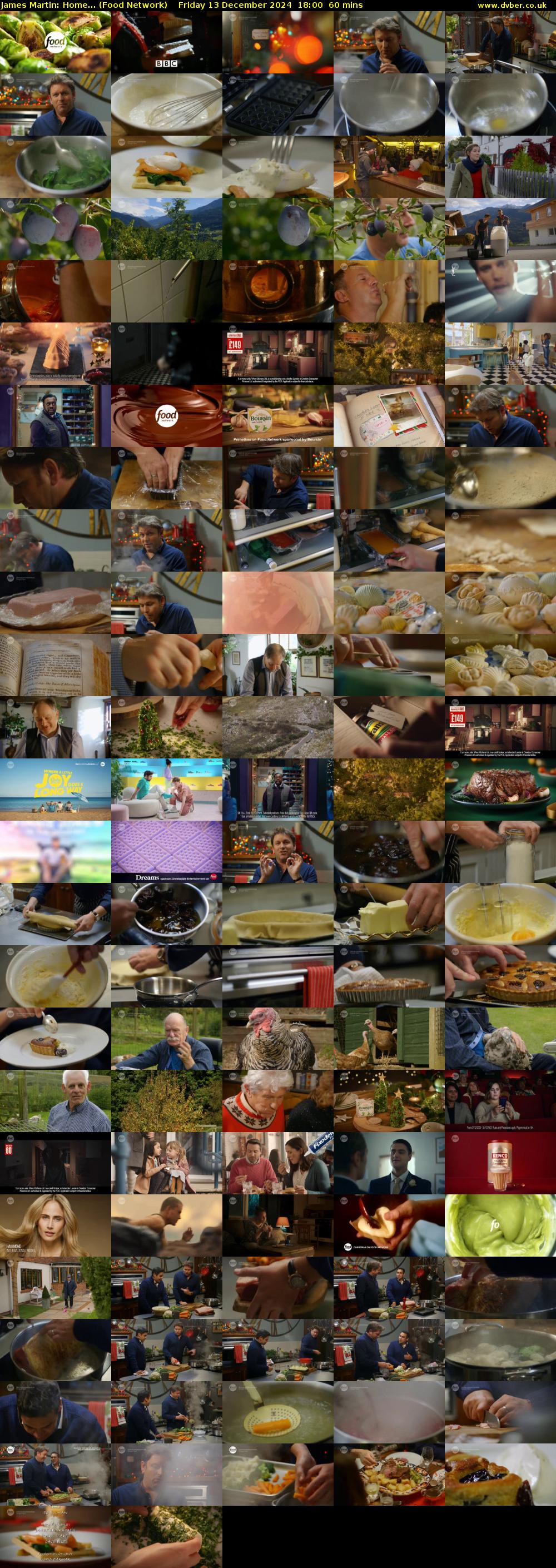 James Martin: Home... (Food Network) Friday 13 December 2024 18:00 - 19:00