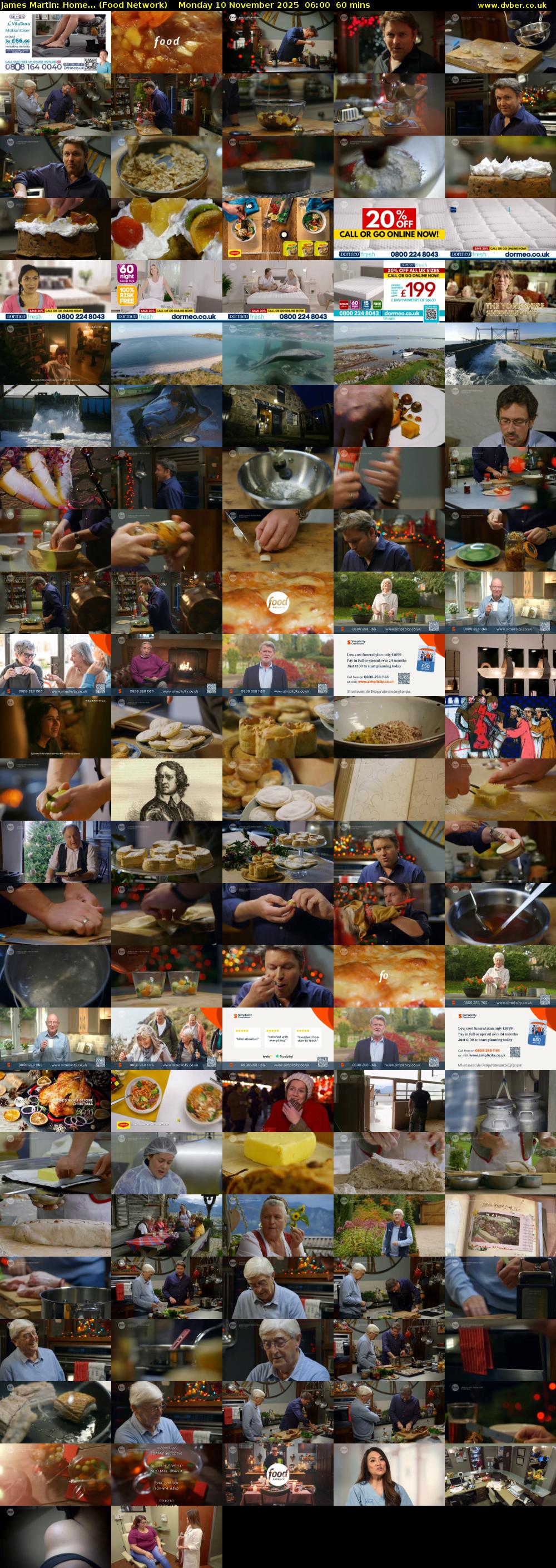 James Martin: Home... (Food Network) Monday 10 November 2025 06:00 - 07:00