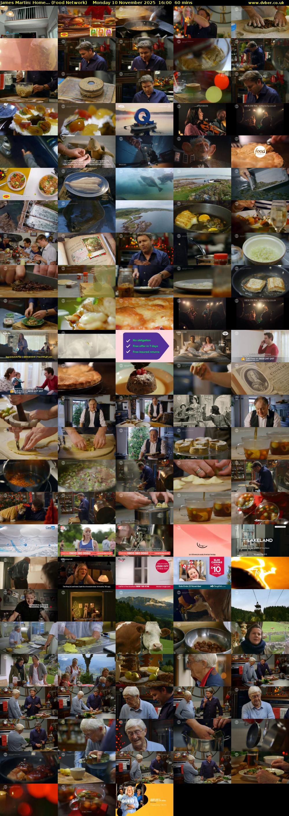 James Martin: Home... (Food Network) Monday 10 November 2025 16:00 - 17:00