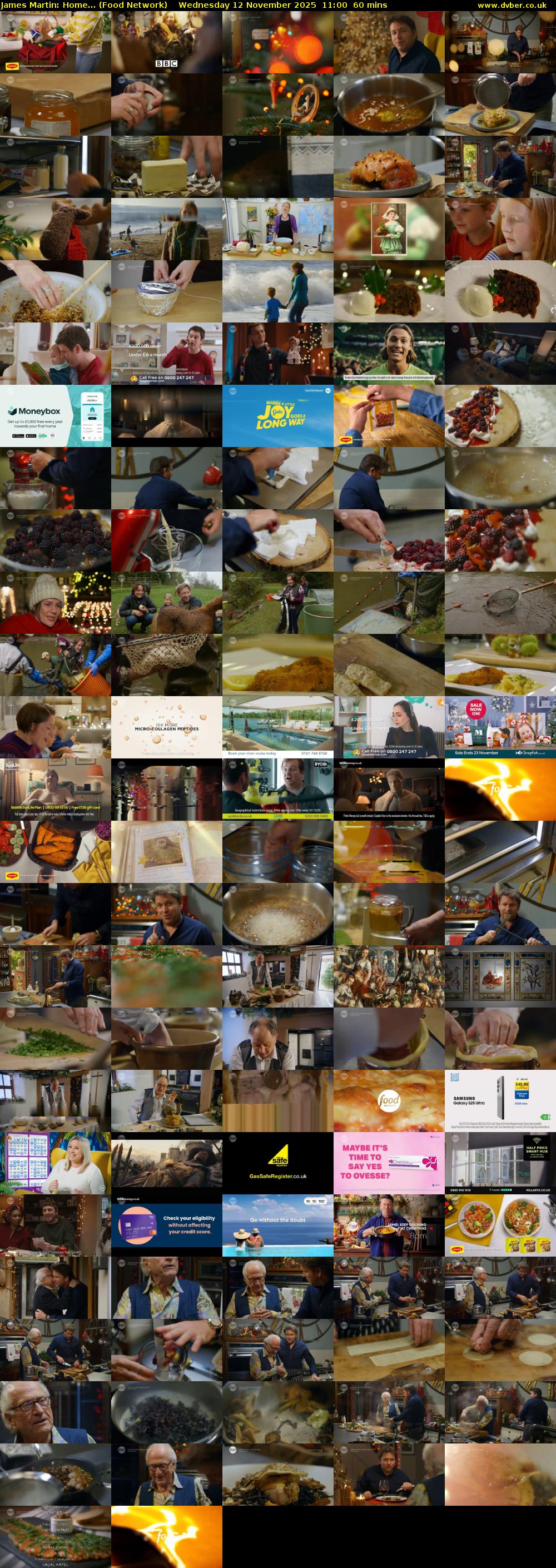 James Martin: Home... (Food Network) Wednesday 12 November 2025 11:00 - 12:00