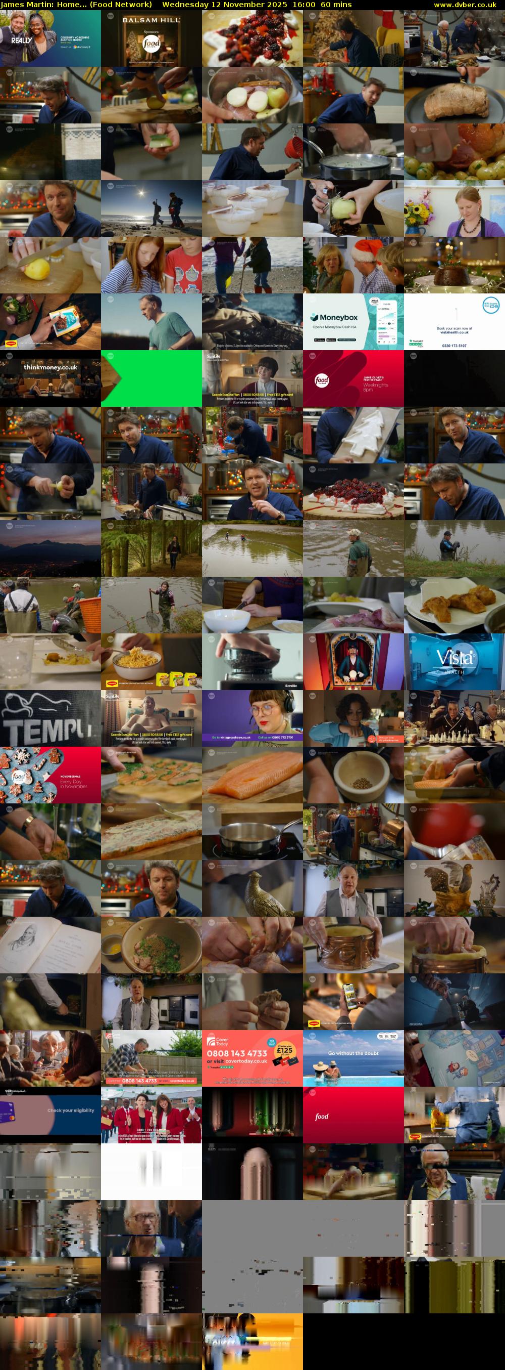 James Martin: Home... (Food Network) Wednesday 12 November 2025 16:00 - 17:00