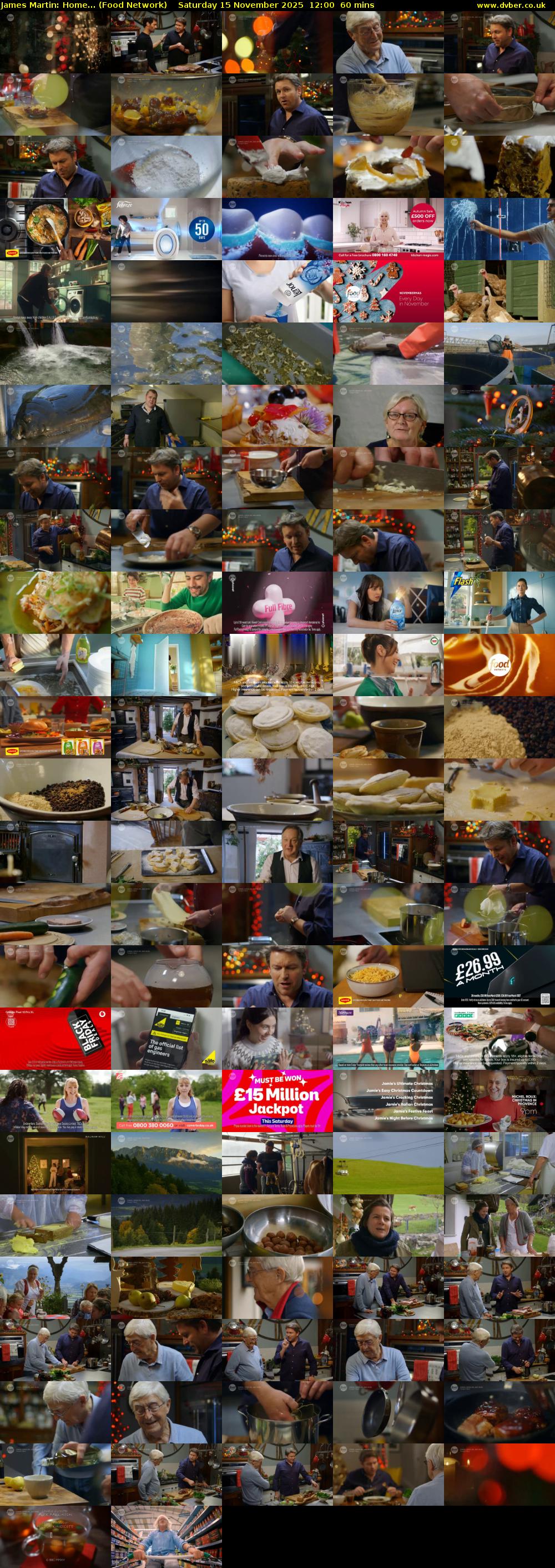 James Martin: Home... (Food Network) Saturday 15 November 2025 12:00 - 13:00