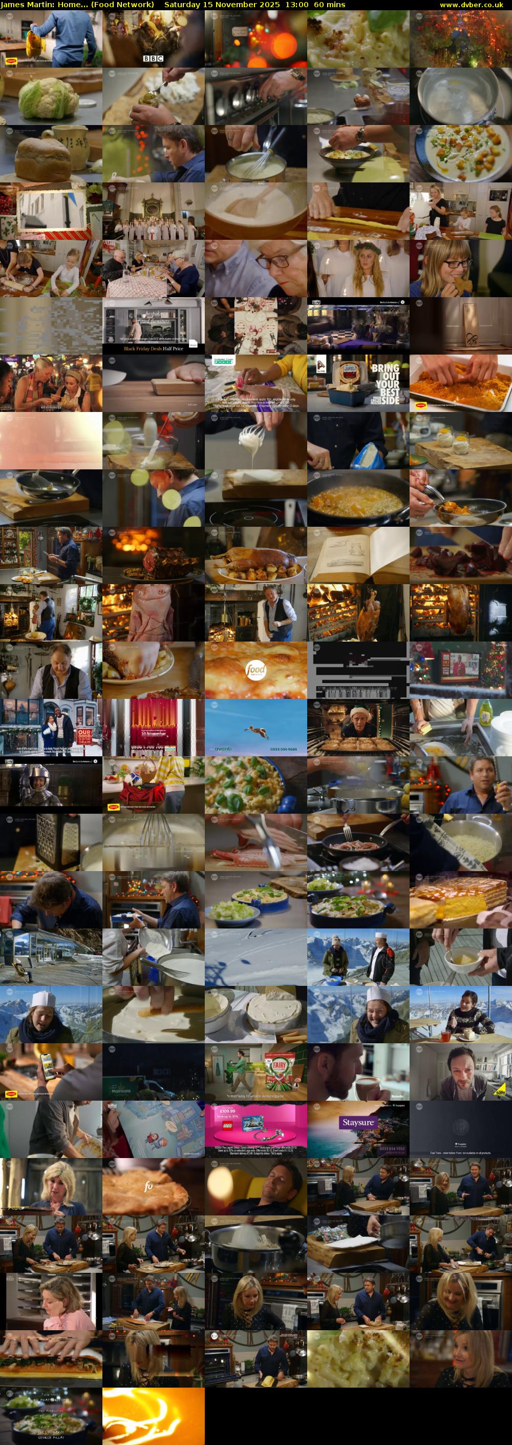 James Martin: Home... (Food Network) Saturday 15 November 2025 13:00 - 14:00