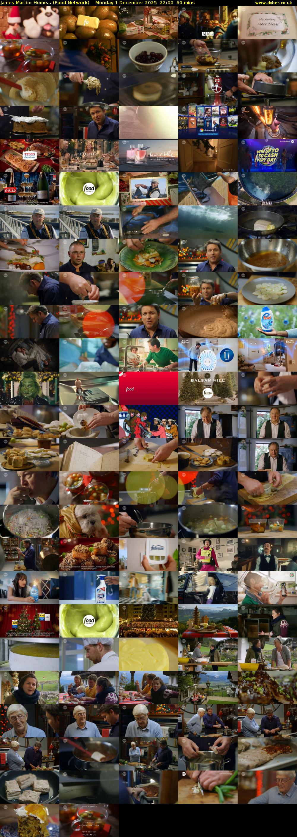 James Martin: Home... (Food Network) Monday 1 December 2025 22:00 - 23:00