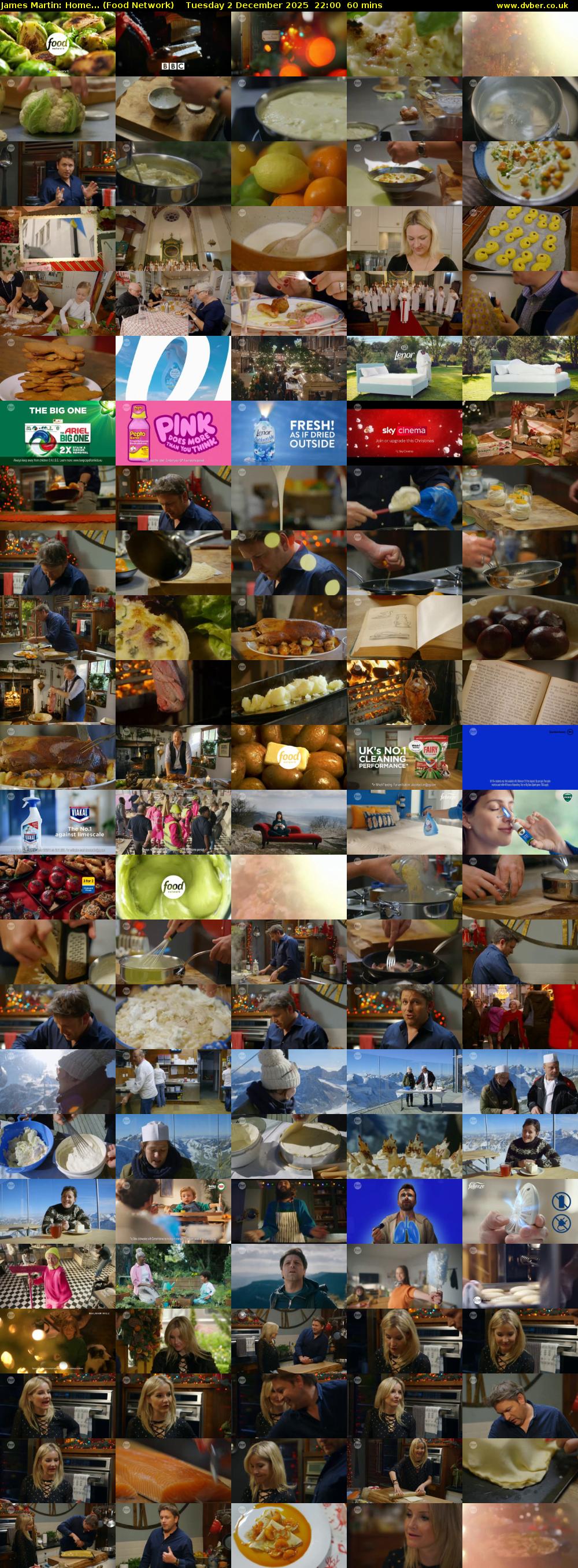 James Martin: Home... (Food Network) Tuesday 2 December 2025 22:00 - 23:00