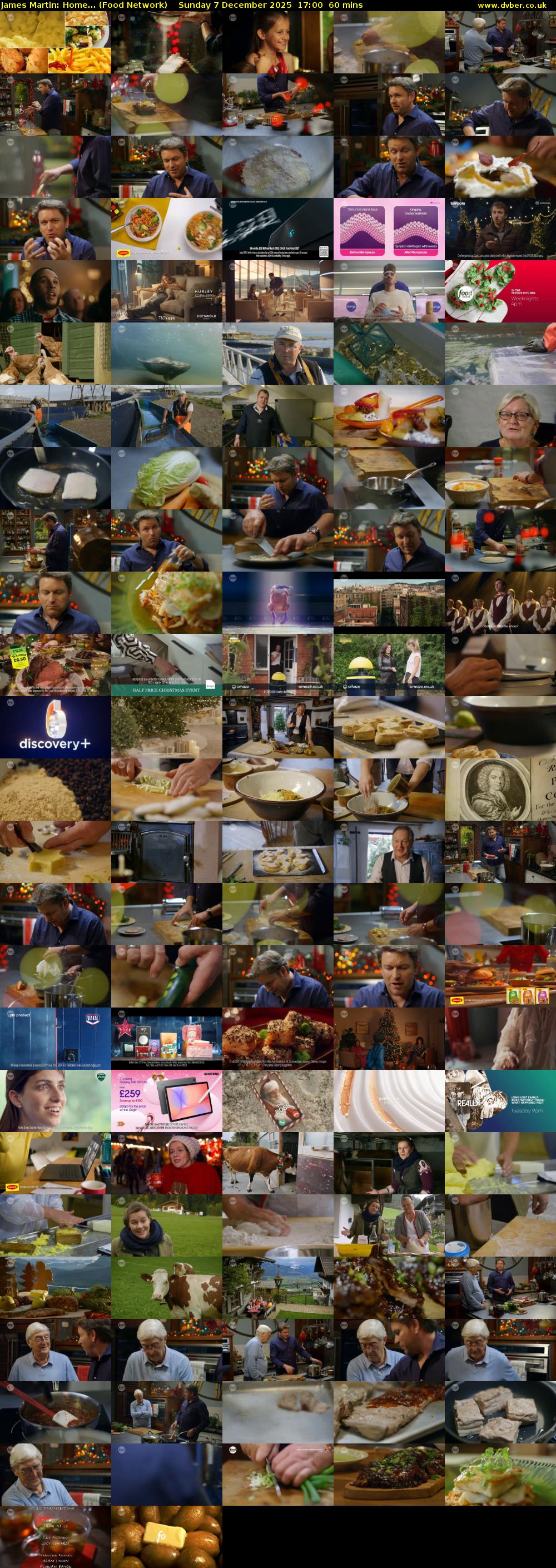 James Martin: Home... (Food Network) Sunday 7 December 2025 17:00 - 18:00