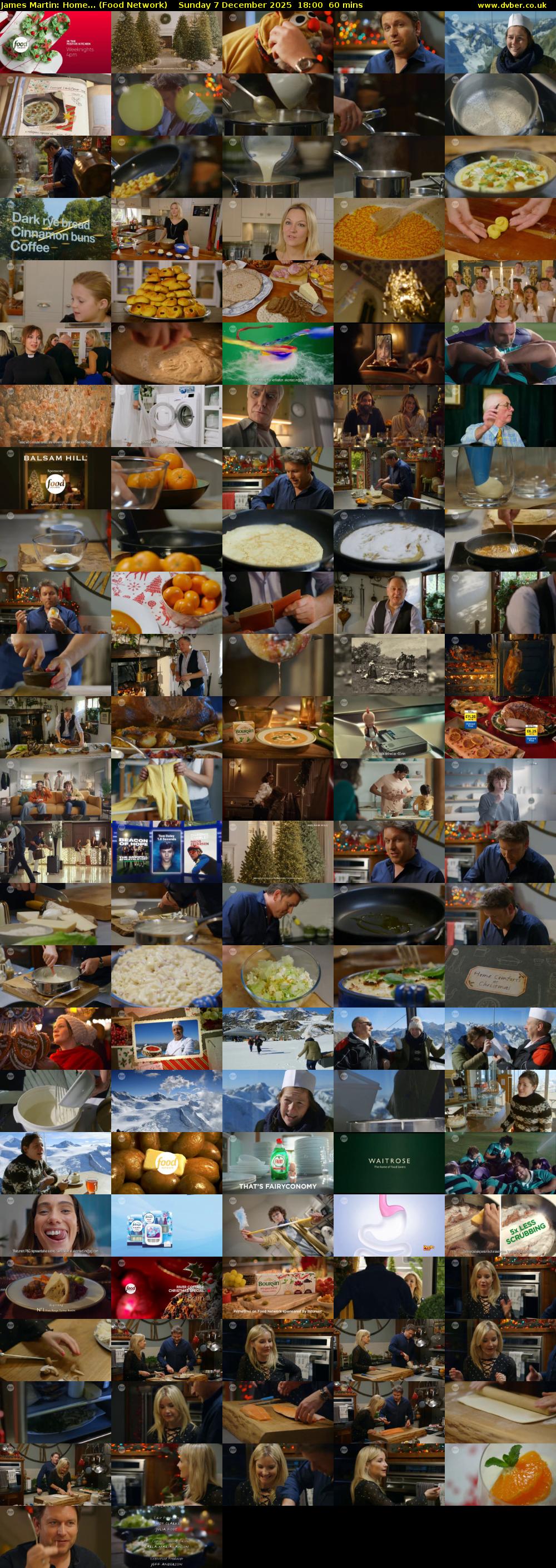 James Martin: Home... (Food Network) Sunday 7 December 2025 18:00 - 19:00