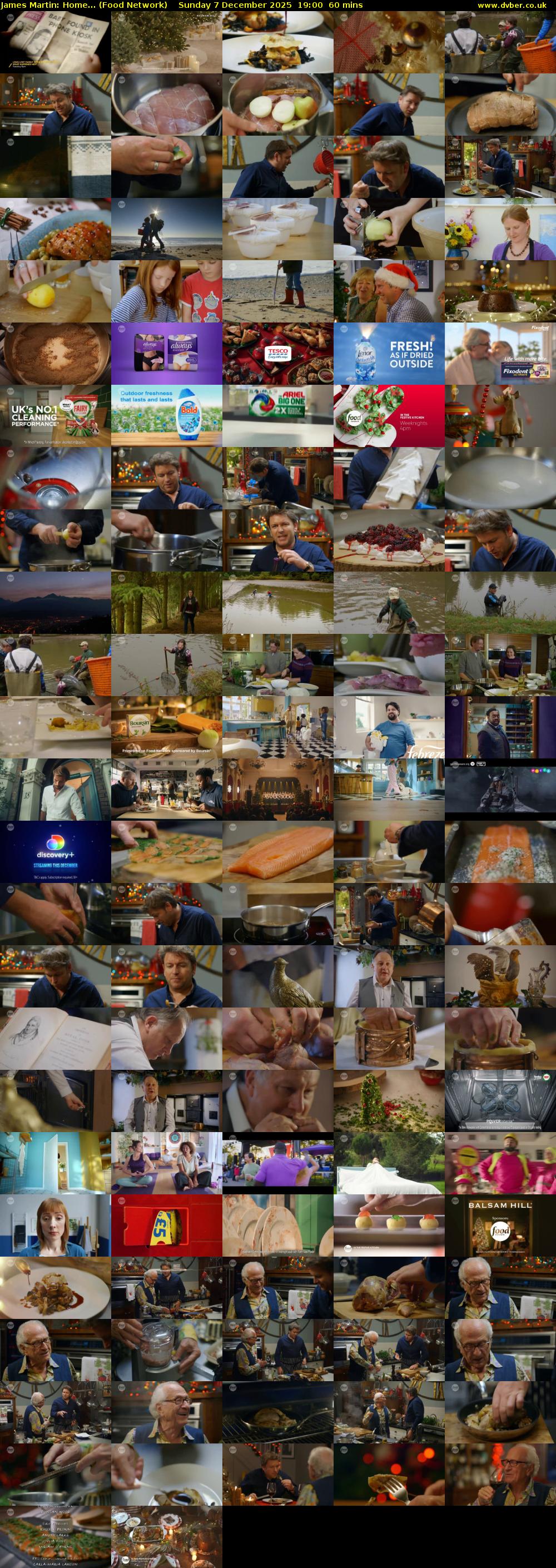 James Martin: Home... (Food Network) Sunday 7 December 2025 19:00 - 20:00