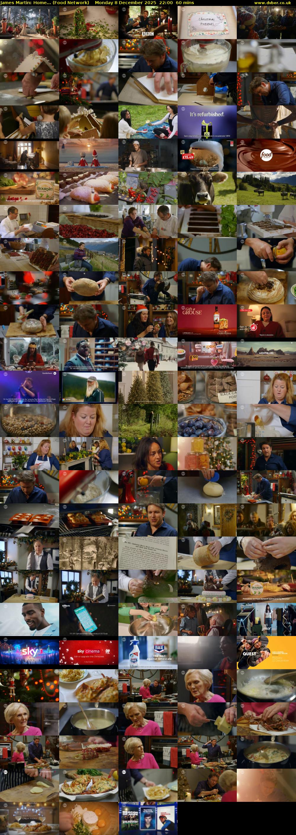 James Martin: Home... (Food Network) Monday 8 December 2025 22:00 - 23:00