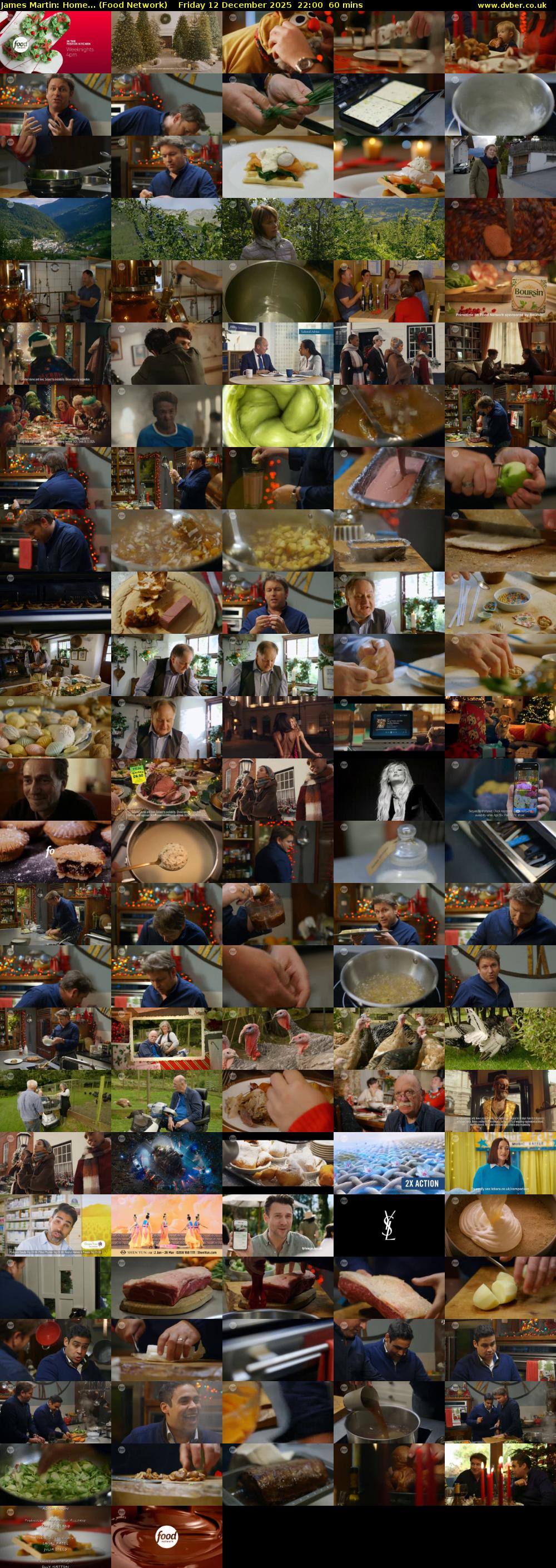 James Martin: Home... (Food Network) Friday 12 December 2025 22:00 - 23:00