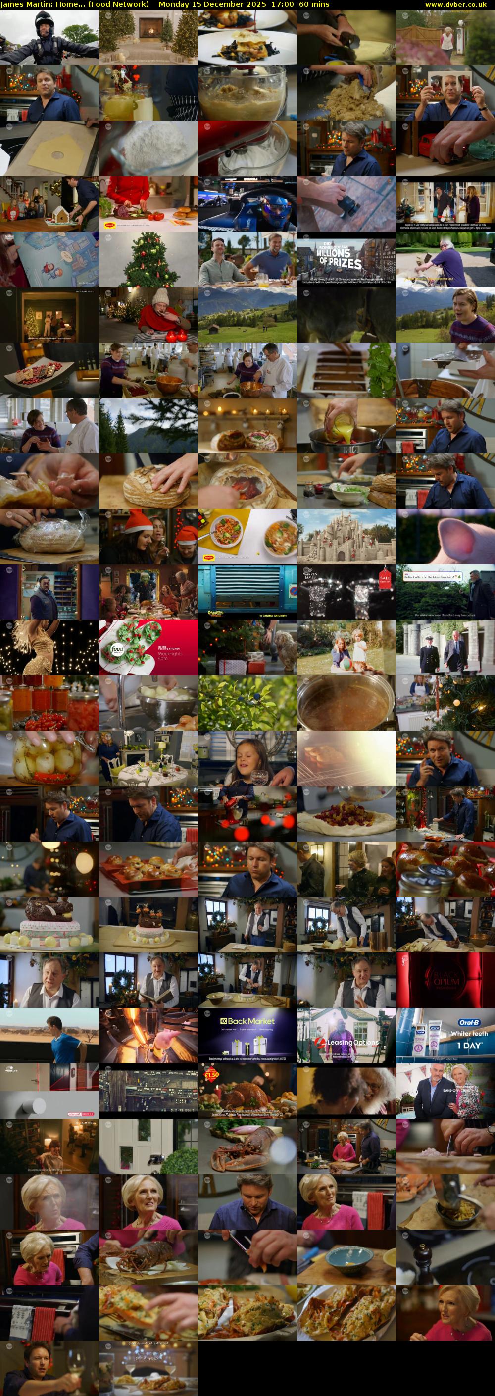 James Martin: Home... (Food Network) Monday 15 December 2025 17:00 - 18:00
