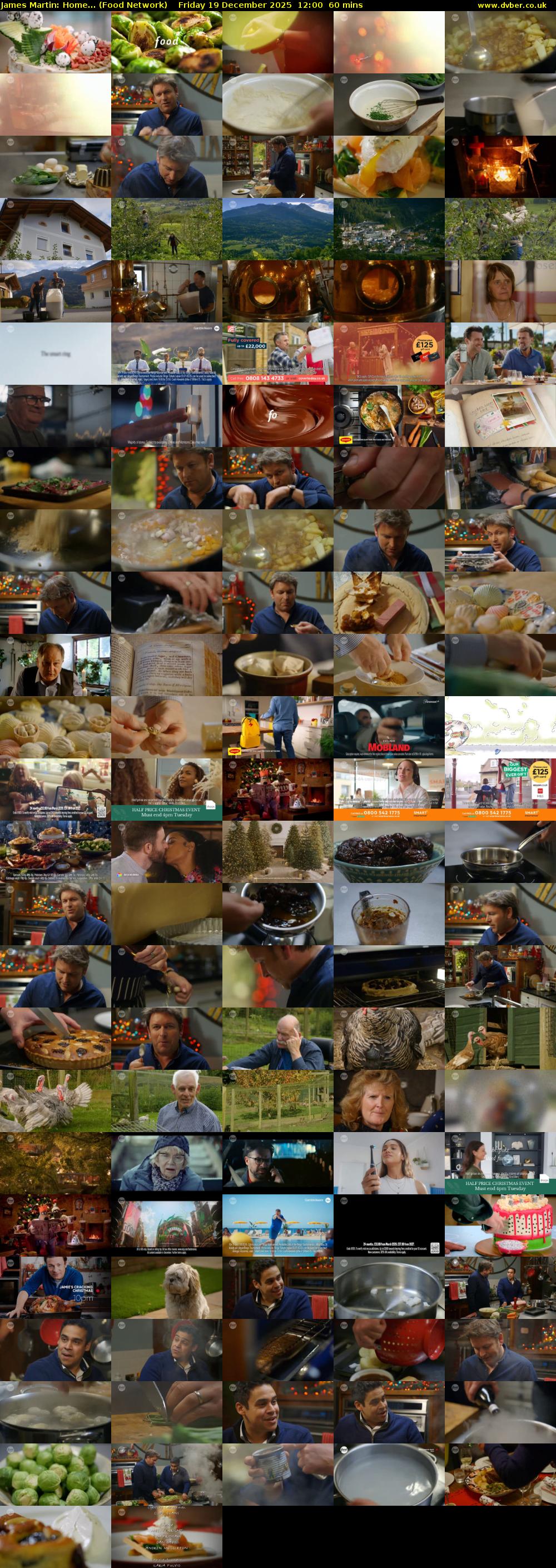 James Martin: Home... (Food Network) Friday 19 December 2025 12:00 - 13:00