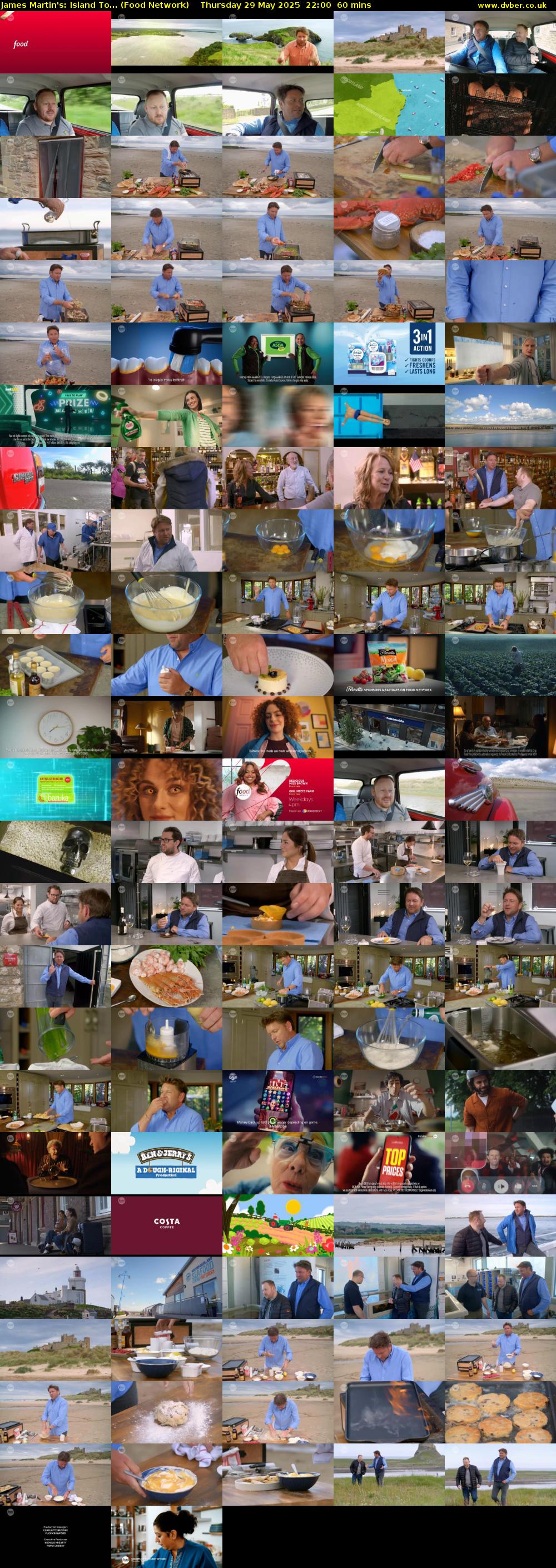 James Martin's: Island To... (Food Network) Thursday 29 May 2025 22:00 - 23:00