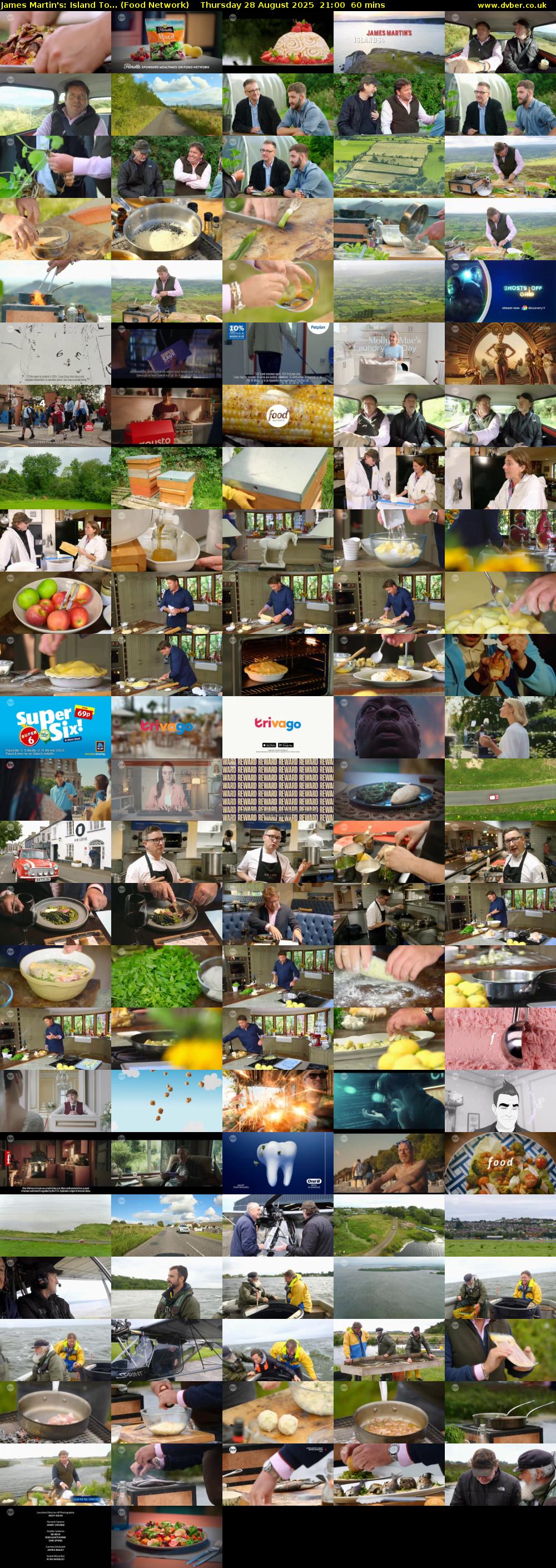 James Martin's: Island To... (Food Network) Thursday 28 August 2025 21:00 - 22:00