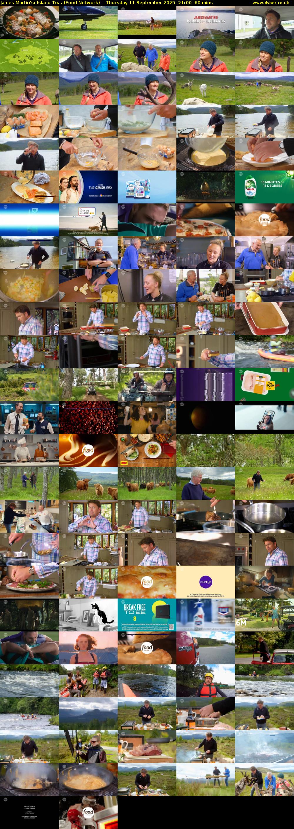 James Martin's: Island To... (Food Network) Thursday 11 September 2025 21:00 - 22:00