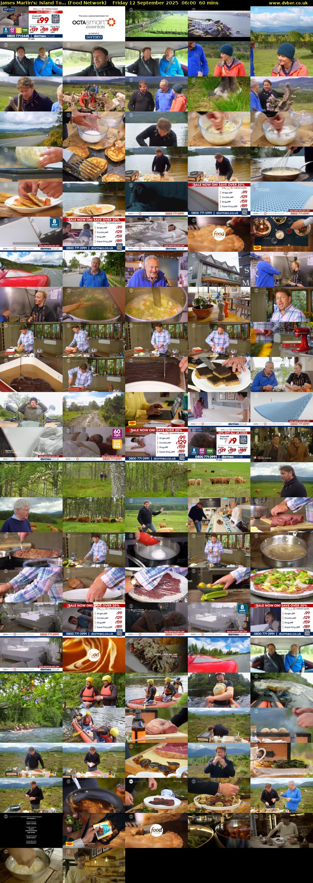 James Martin's: Island To... (Food Network) Friday 12 September 2025 06:00 - 07:00