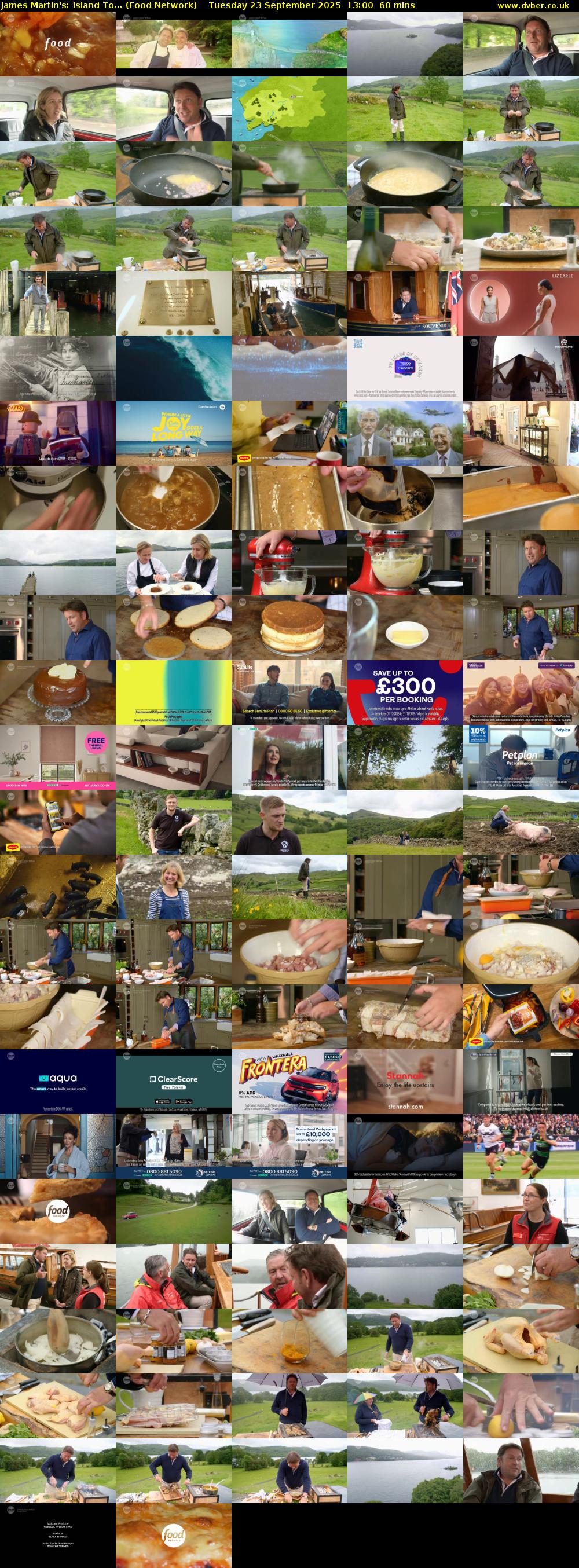 James Martin's: Island To... (Food Network) Tuesday 23 September 2025 13:00 - 14:00