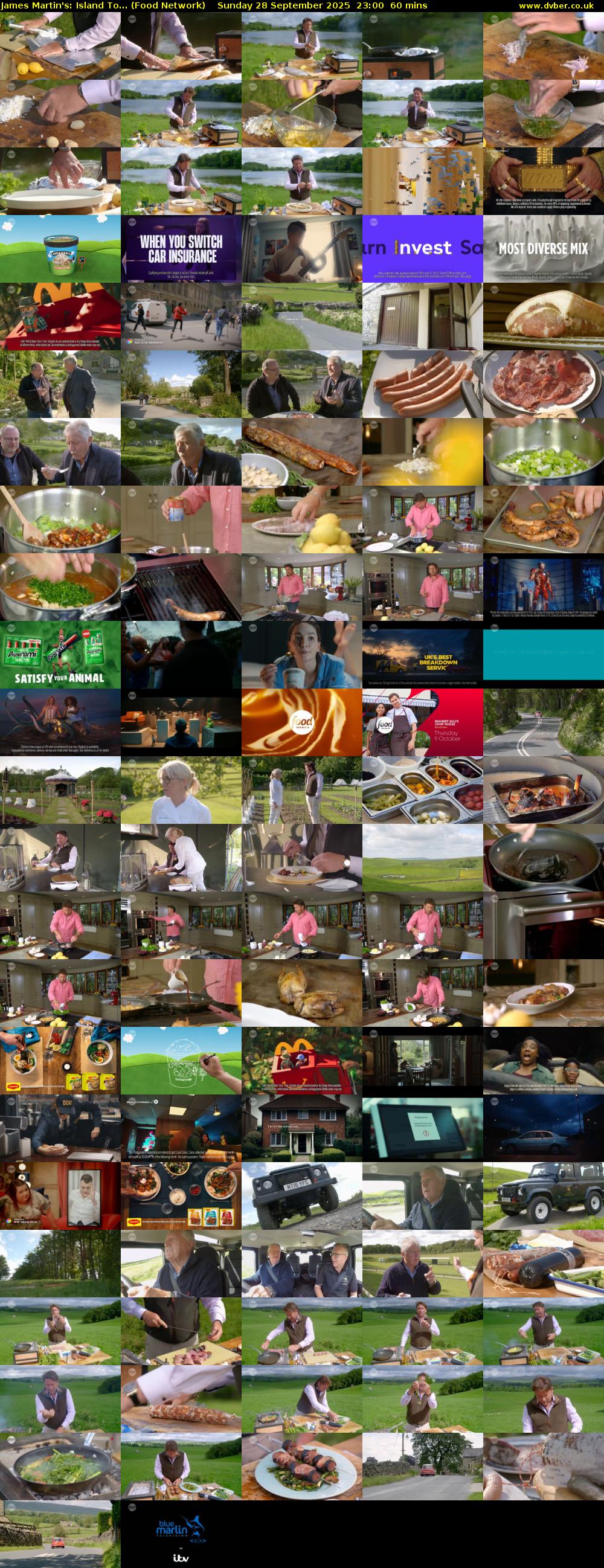 James Martin's: Island To... (Food Network) Sunday 28 September 2025 23:00 - 00:00