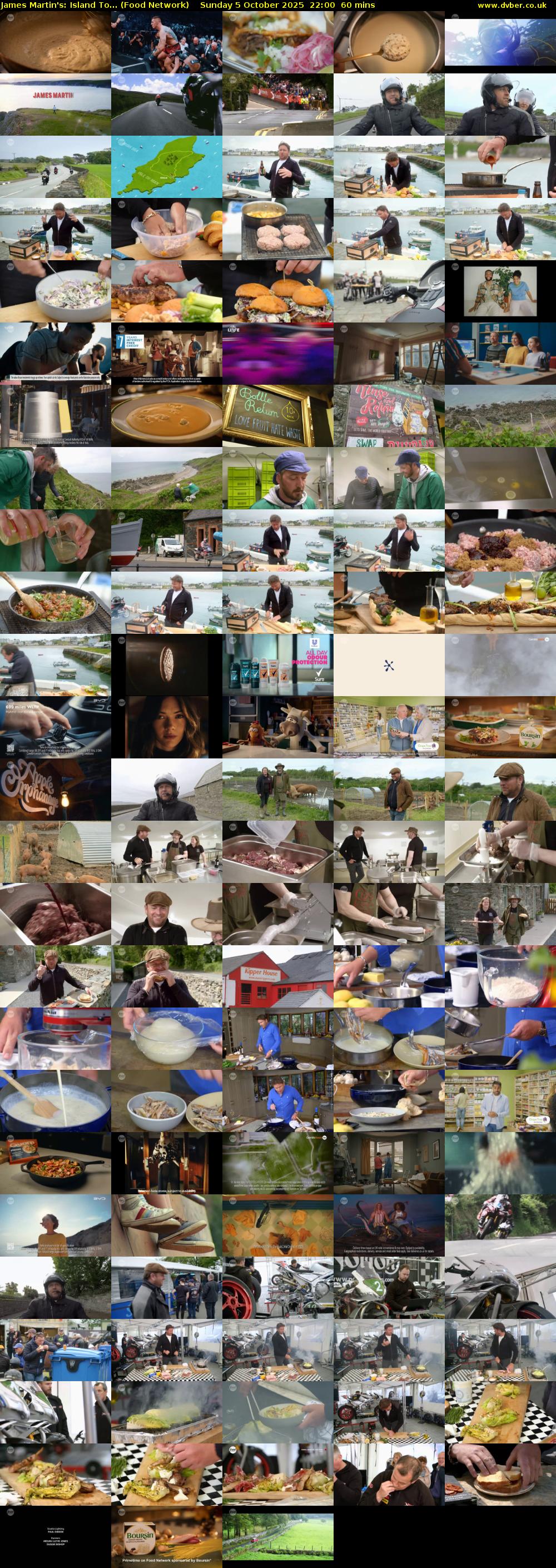 James Martin's: Island To... (Food Network) Sunday 5 October 2025 22:00 - 23:00