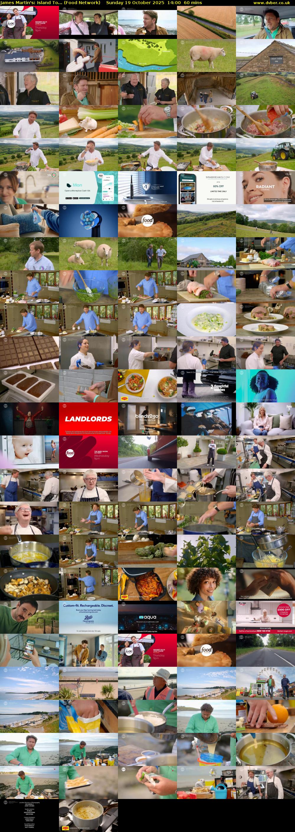 James Martin's: Island To... (Food Network) Sunday 19 October 2025 14:00 - 15:00