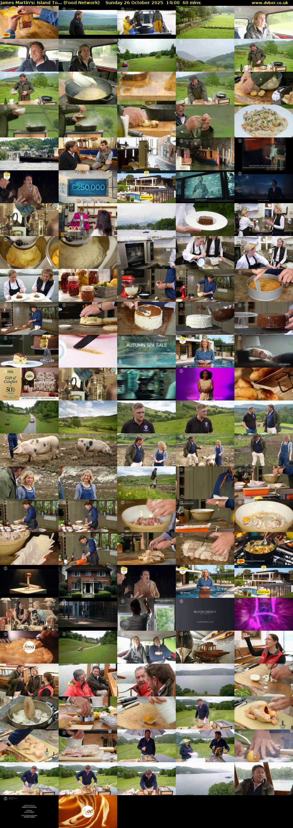 James Martin's: Island To... (Food Network) Sunday 26 October 2025 14:00 - 15:00