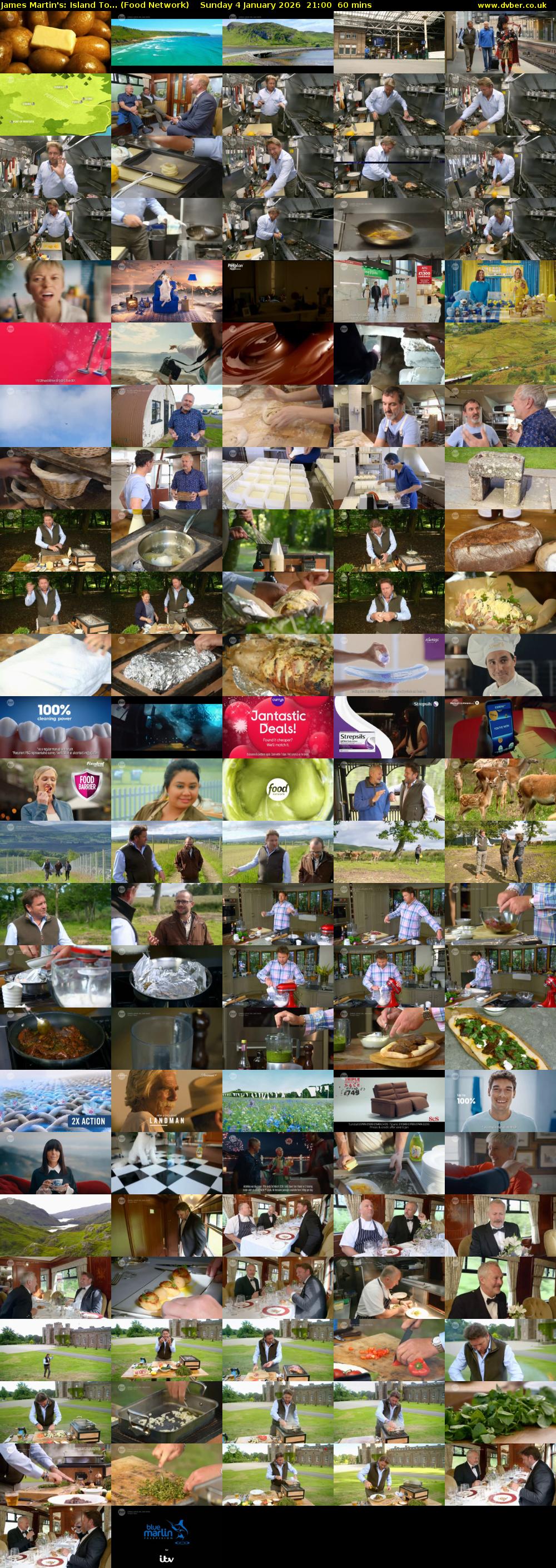 James Martin's: Island To... (Food Network) Sunday 4 January 2026 21:00 - 22:00