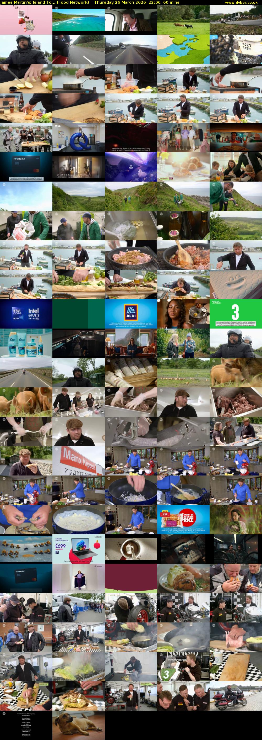 James Martin's: Island To... (Food Network) Thursday 26 March 2026 22:00 - 23:00