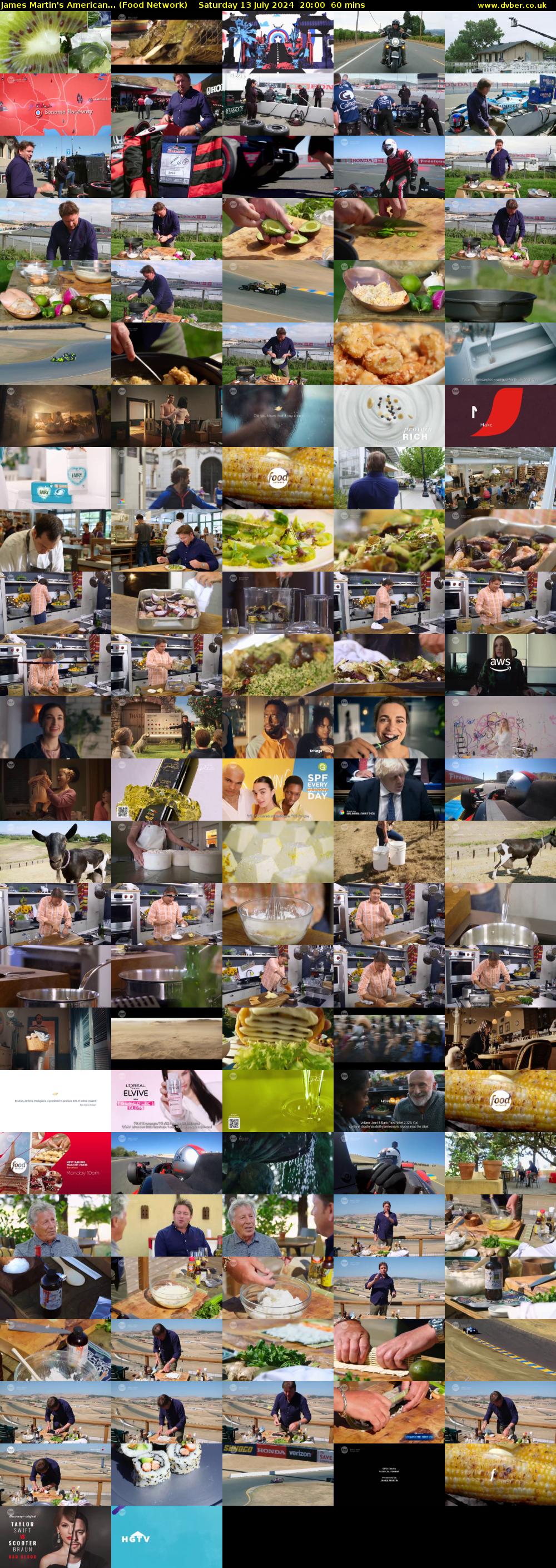 James Martin's American... (Food Network) Saturday 13 July 2024 20:00 - 21:00