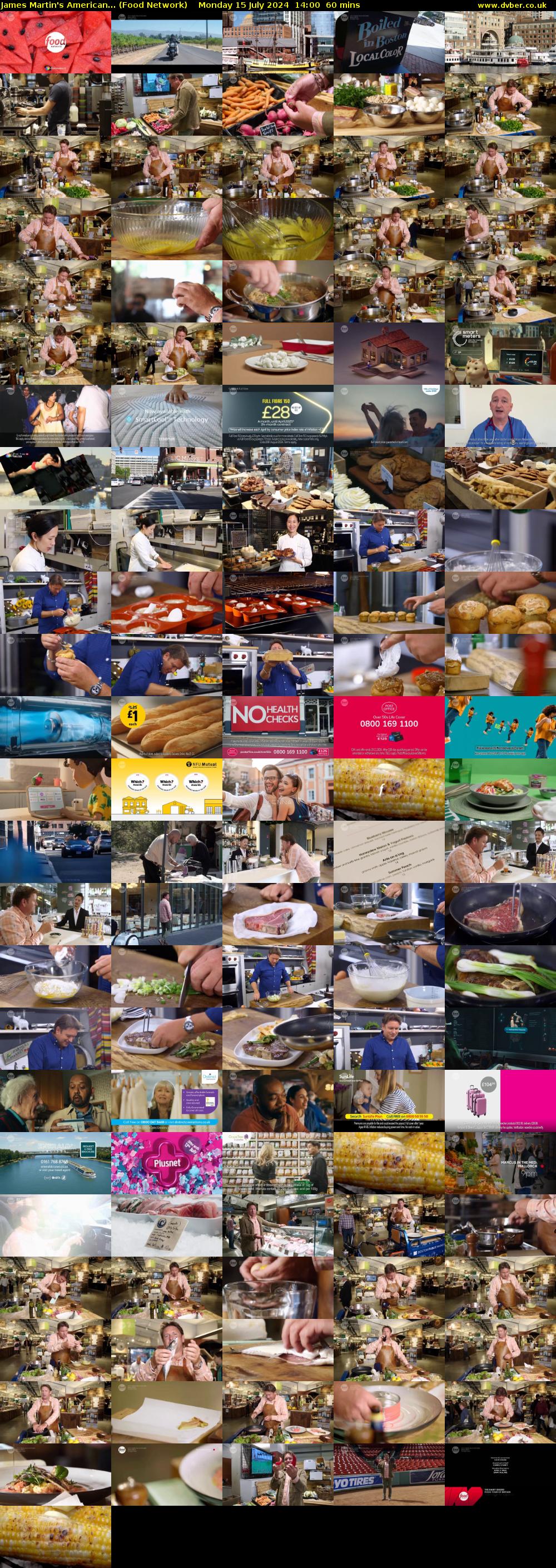 James Martin's American... (Food Network) Monday 15 July 2024 14:00 - 15:00