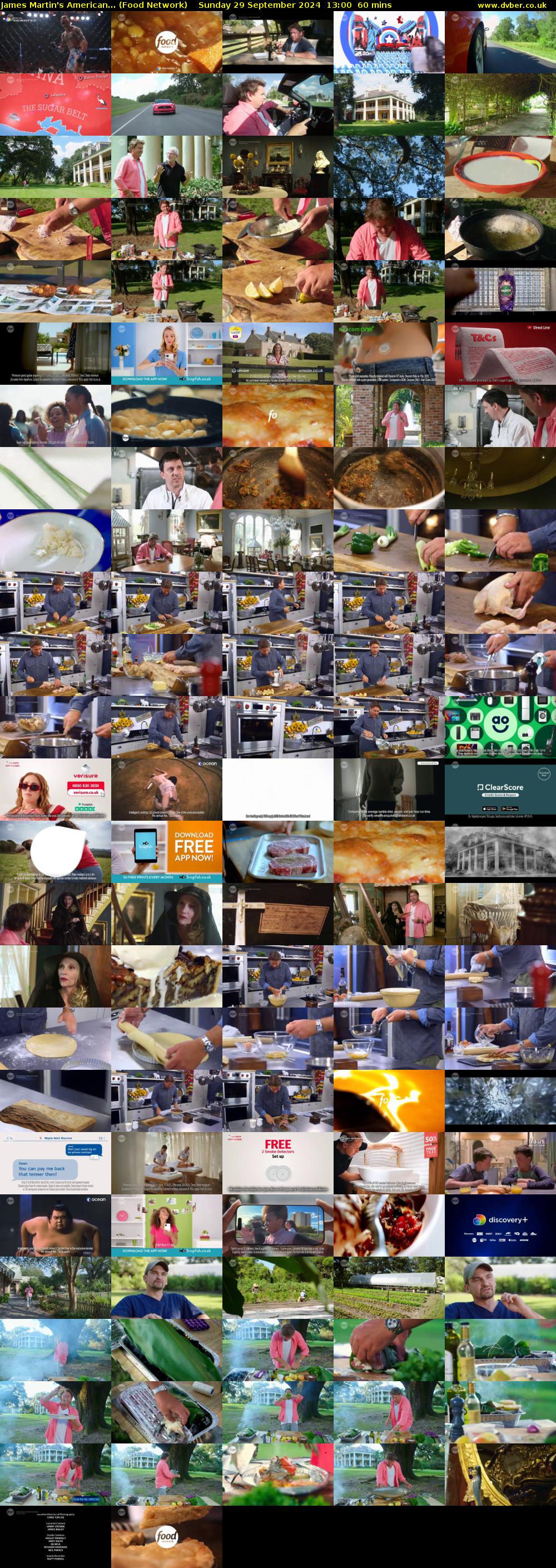 James Martin's American... (Food Network) Sunday 29 September 2024 13:00 - 14:00