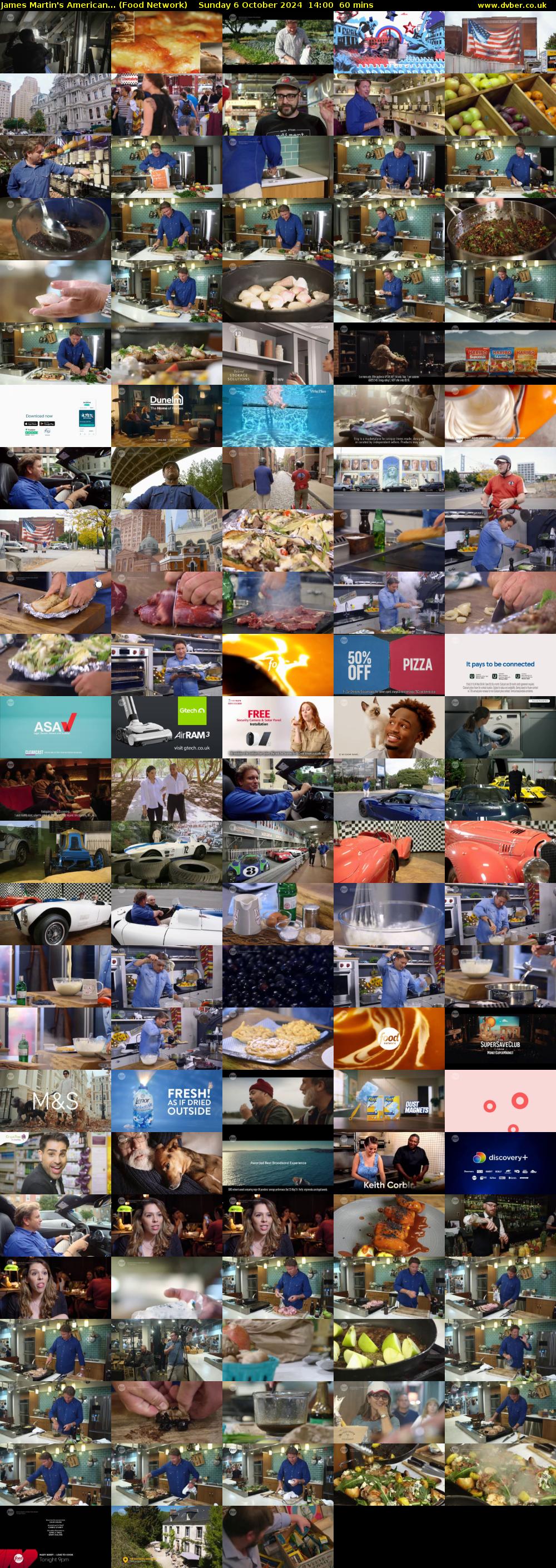 James Martin's American... (Food Network) Sunday 6 October 2024 14:00 - 15:00