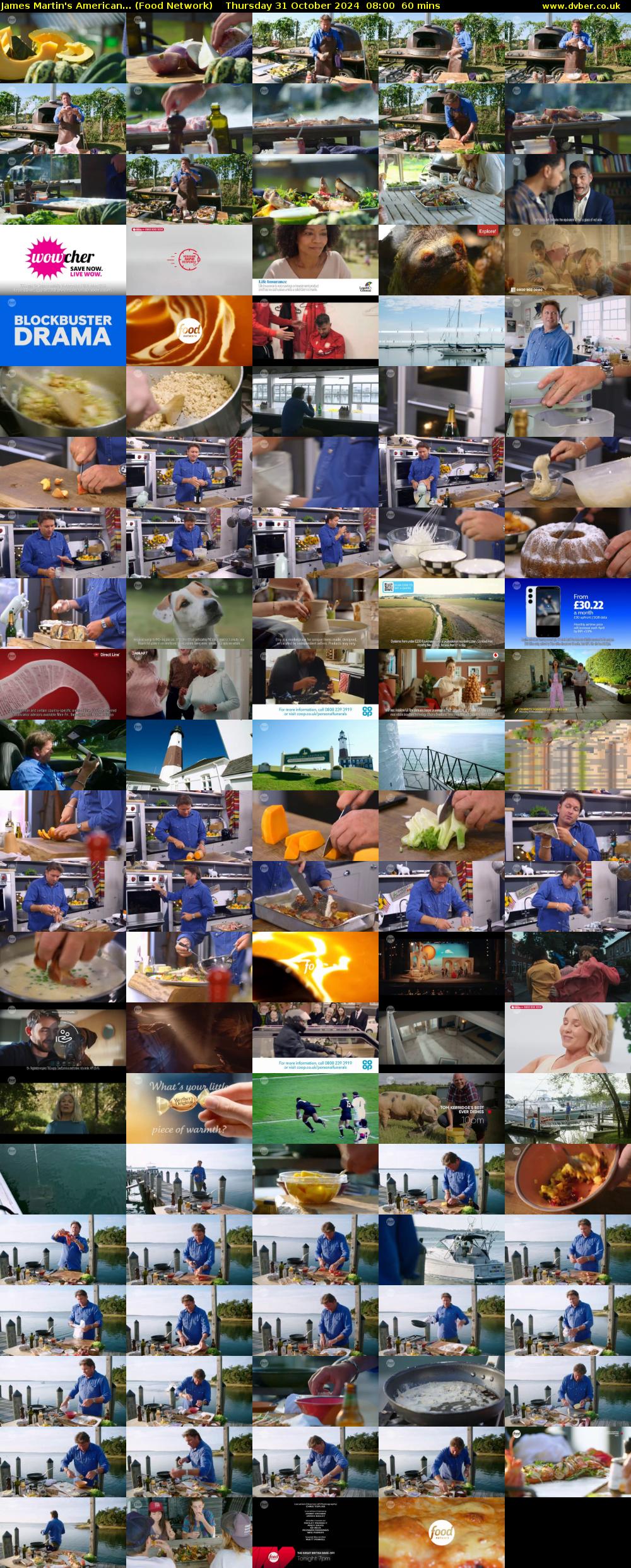 James Martin's American... (Food Network) Thursday 31 October 2024 08:00 - 09:00
