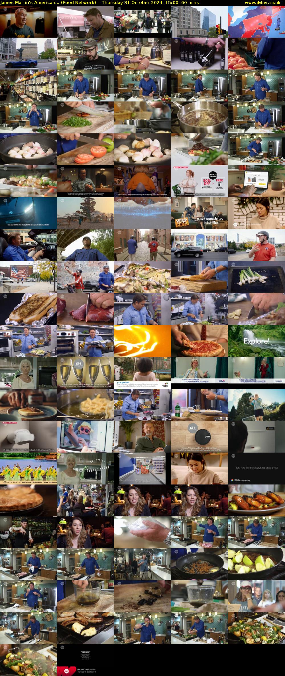 James Martin's American... (Food Network) Thursday 31 October 2024 15:00 - 16:00
