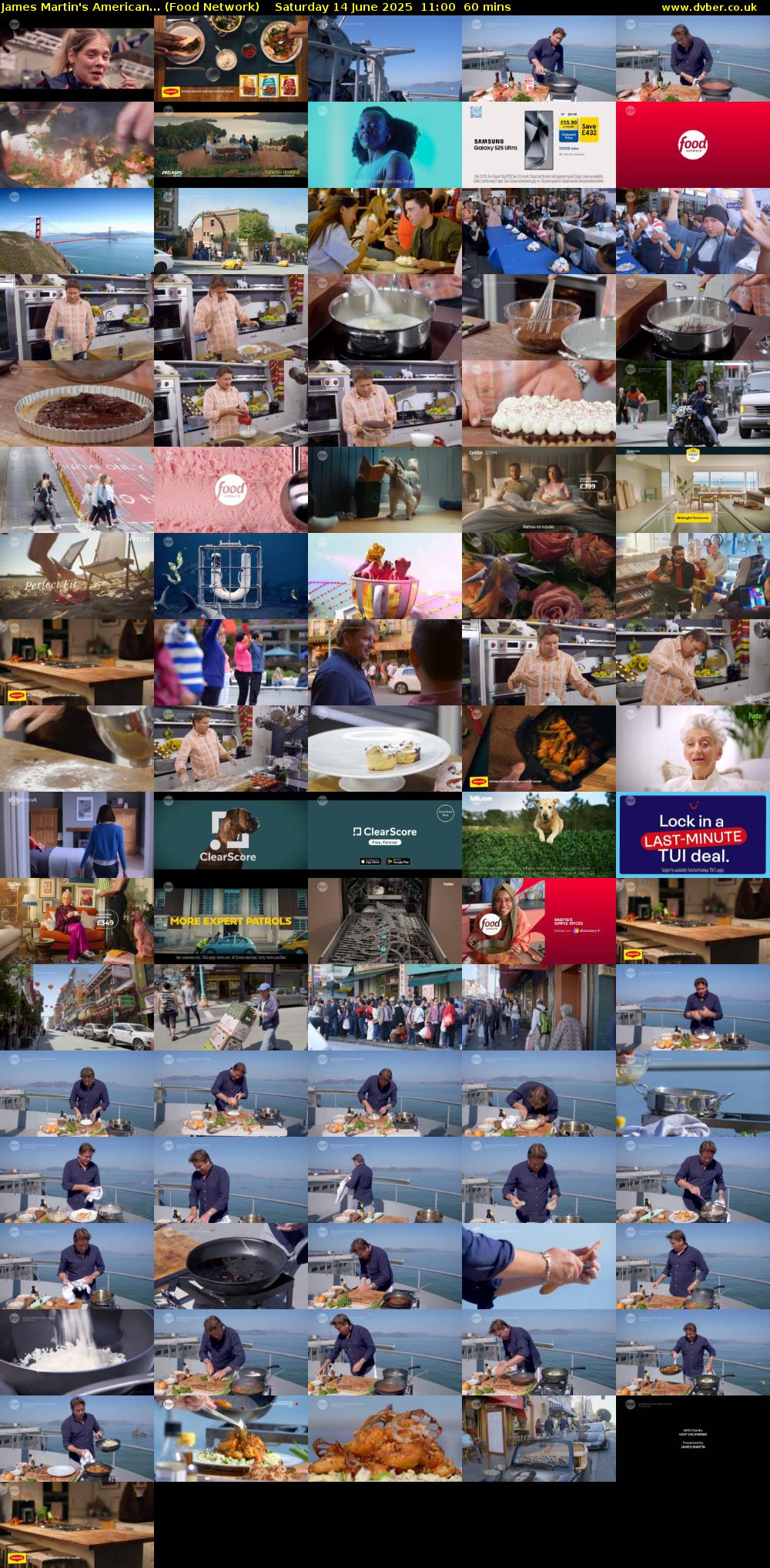 James Martin's American... (Food Network) Saturday 14 June 2025 11:00 - 12:00