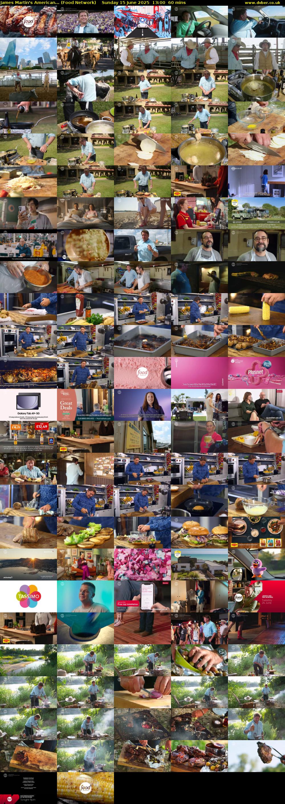 James Martin's American... (Food Network) Sunday 15 June 2025 13:00 - 14:00