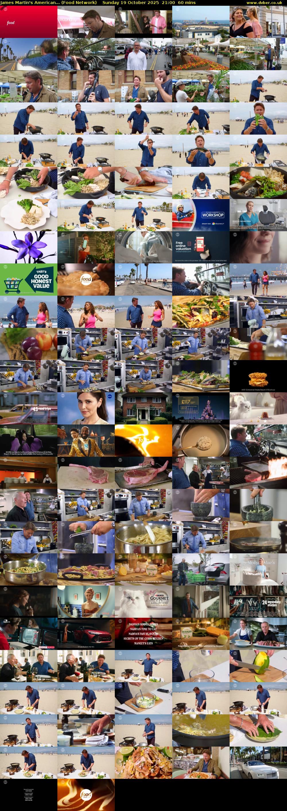 James Martin's American... (Food Network) Sunday 19 October 2025 21:00 - 22:00