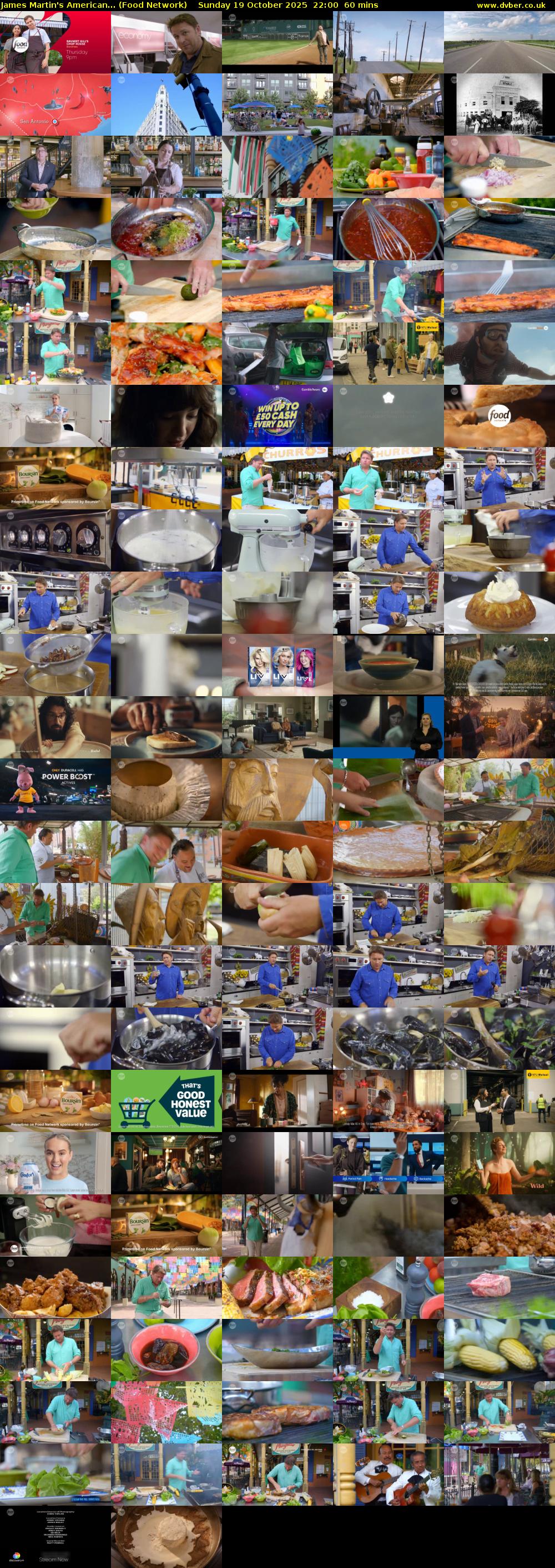 James Martin's American... (Food Network) Sunday 19 October 2025 22:00 - 23:00