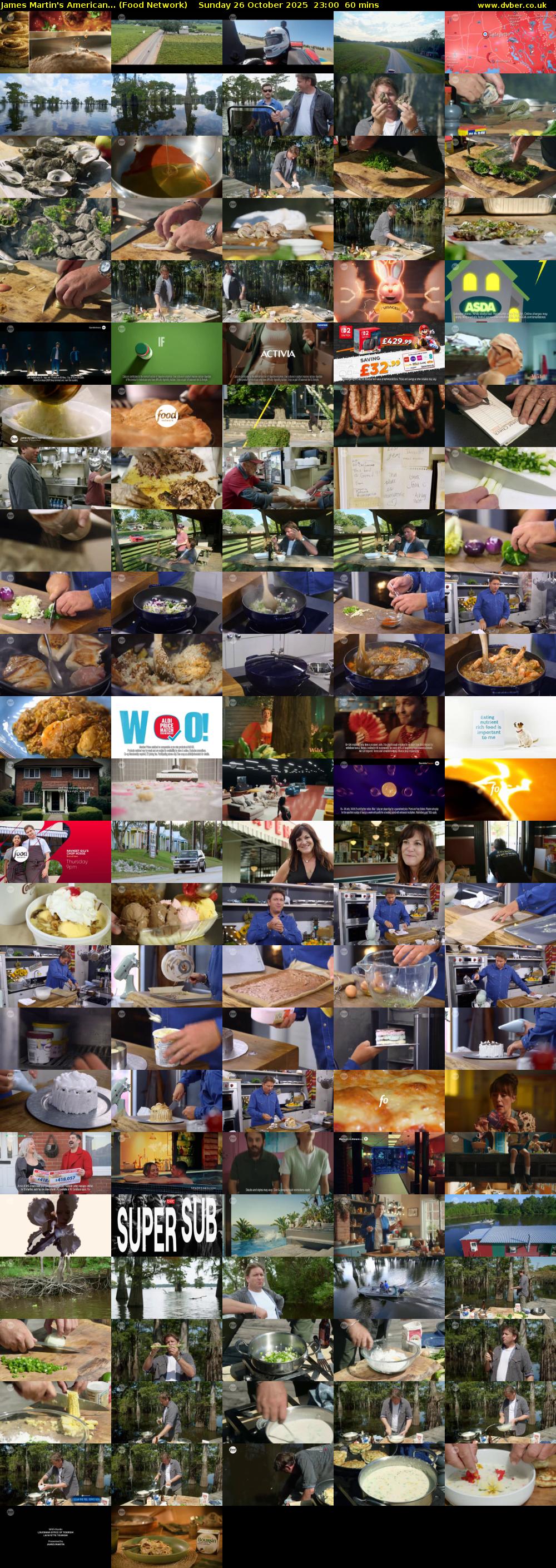 James Martin's American... (Food Network) Sunday 26 October 2025 23:00 - 00:00