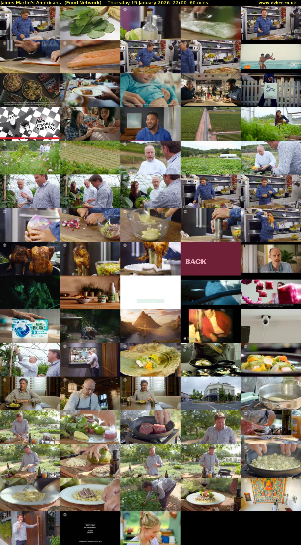 James Martin's American... (Food Network) Thursday 15 January 2026 22:00 - 23:00